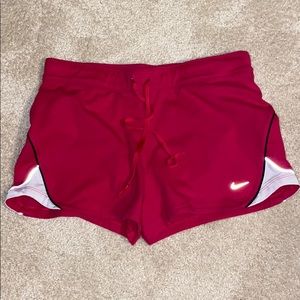 Pink Nike Dri-Fit Shorts
